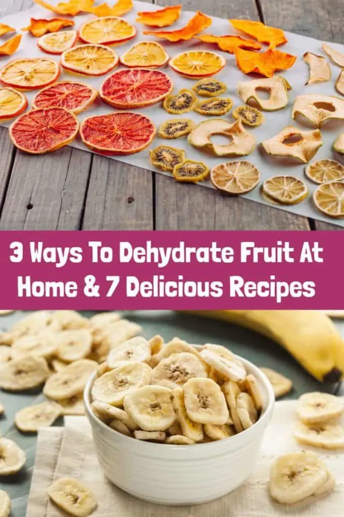 3 Ways To Dehydrate Fruit At Home & 7 Delicious Recipes