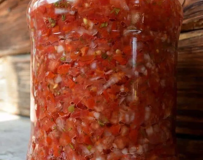 The Best Ever Wild Fermented Salsa Recipe Without Whey