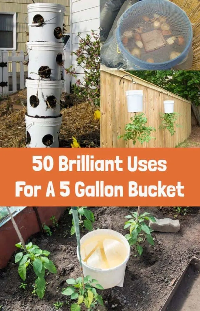 50 Brilliant Uses For a 5 Gallon Bucket
