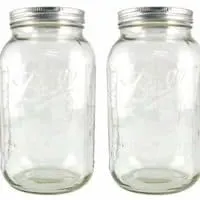 Ball Half-Gallon Jars, Wide Mouth, Set of 2