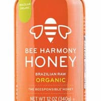 Bee Harmony Brazilian Raw Organic Honey, 12 Ounce