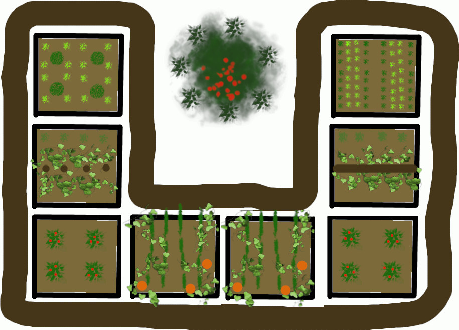 7 Vegetable Garden Layout Ideas To Grow, Small Vegetable Garden Layout For Beginners
