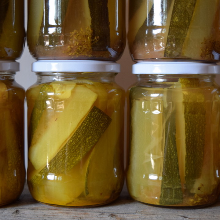 Easy Zucchini Pickles For Long-Term Storage