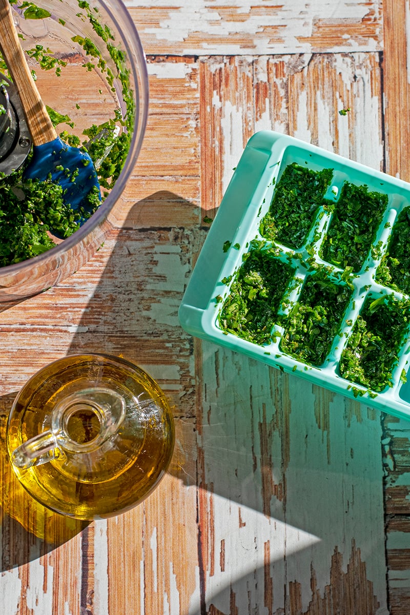 4 Ways To Freeze Basil Including My Easy Basil Freezing Hack