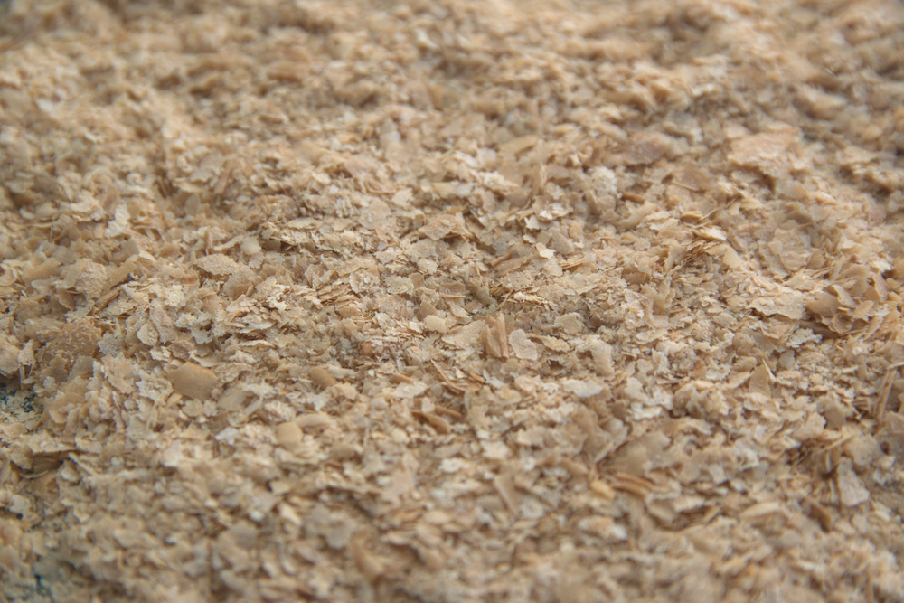 Yeast flakes for making beer.