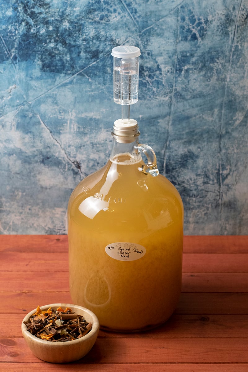 Start This Delicious Spiced Mead Today & Drink It Next Month