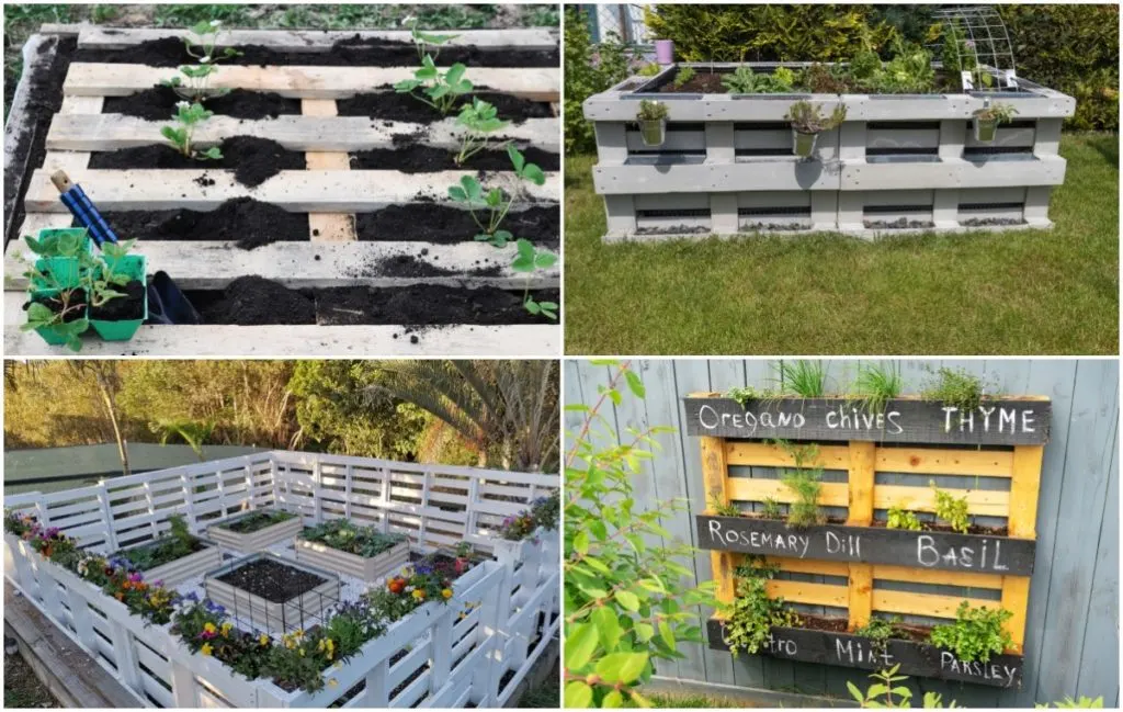Upcycle Wood Pallets In The Garden