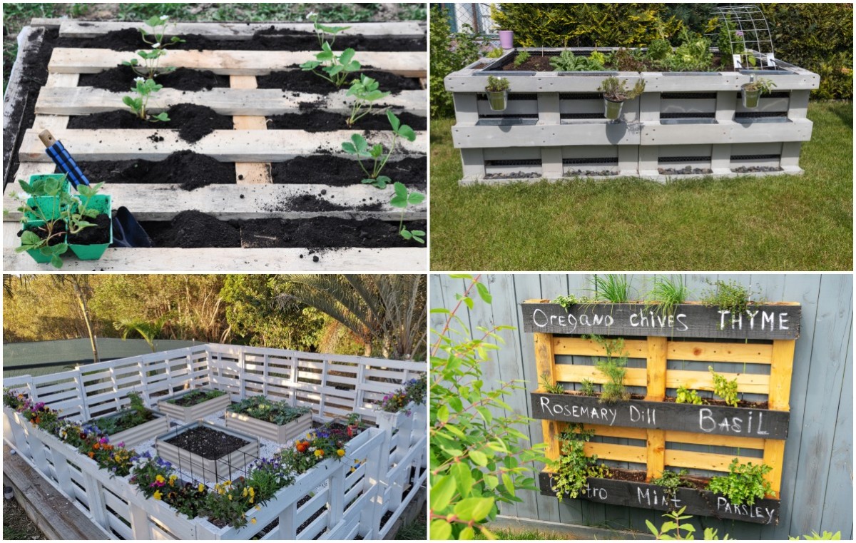 21 Ways To Upcycle Wood Pallets In The Garden