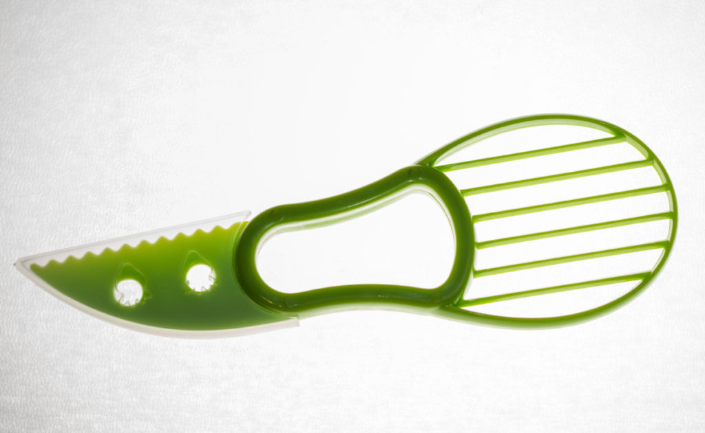 Green avocado tool.