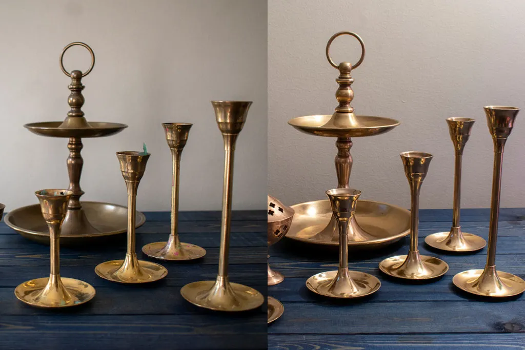 How to Clean & Polish Brass - Adorn the Table