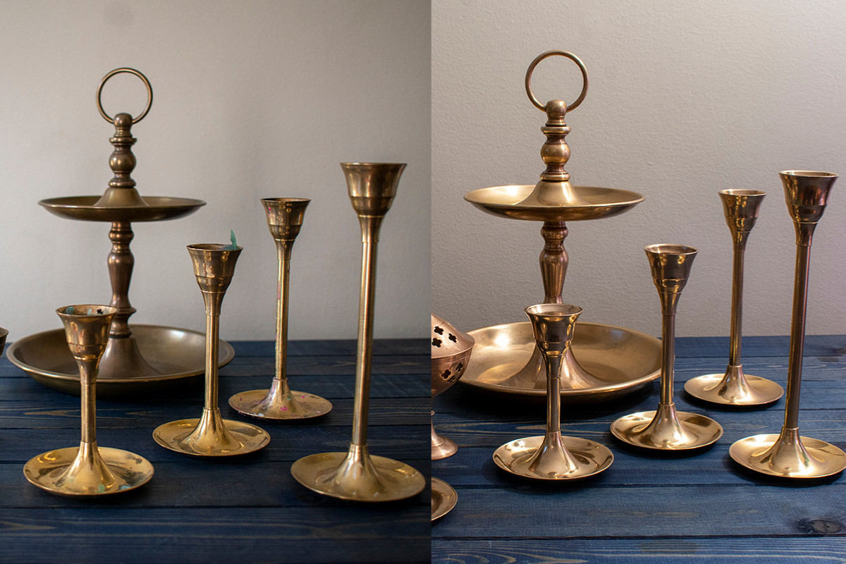 How to Clean Brass and Remove Tacky Tarnish