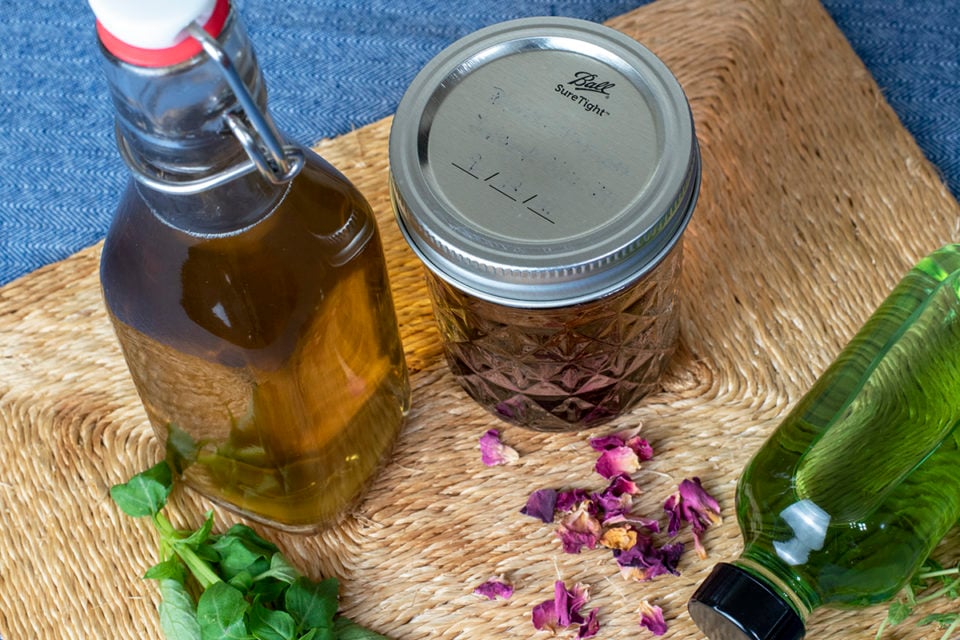 How to Make Easy Herbal Simple Syrup with Any Herb