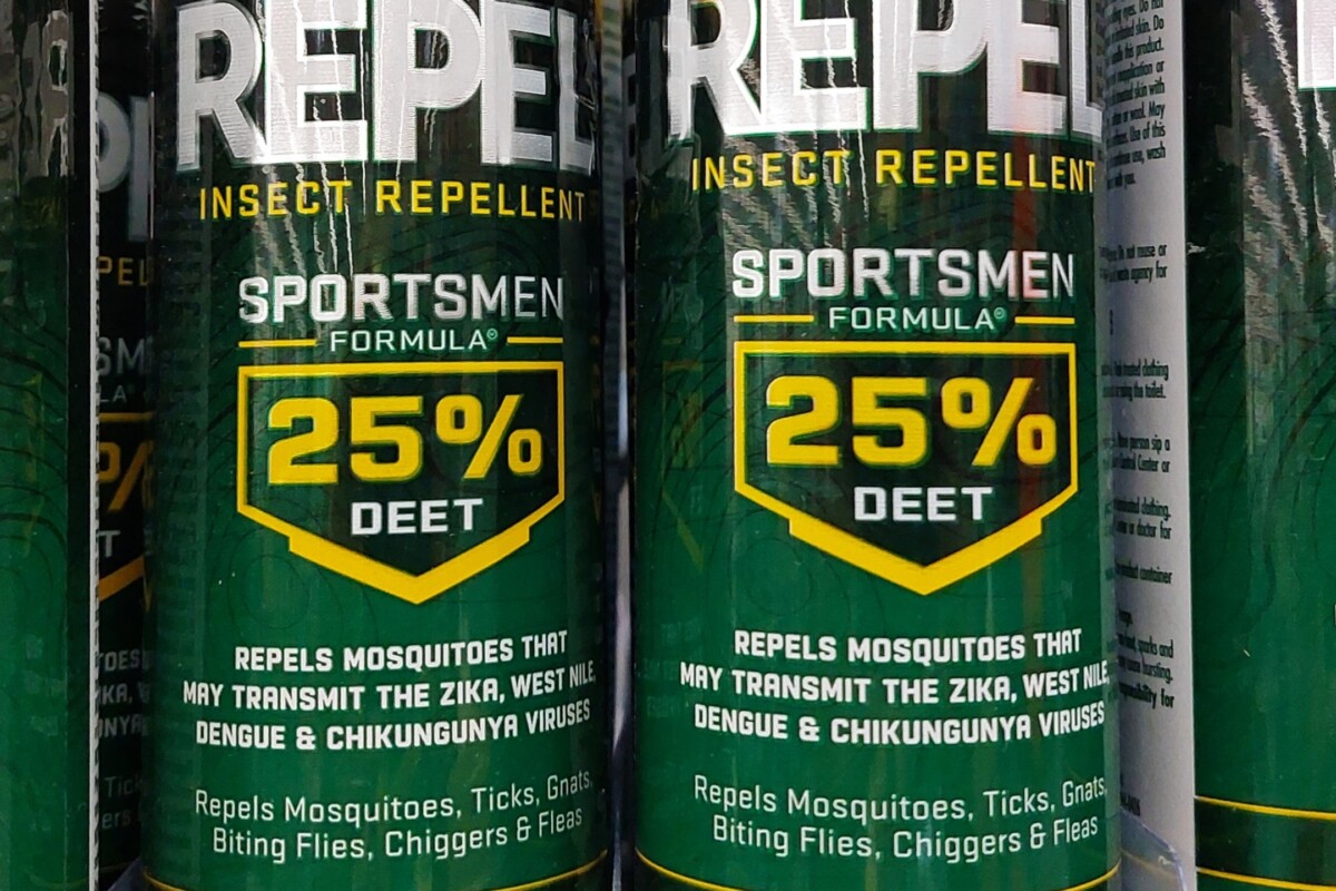 Repellent with 25% DEET