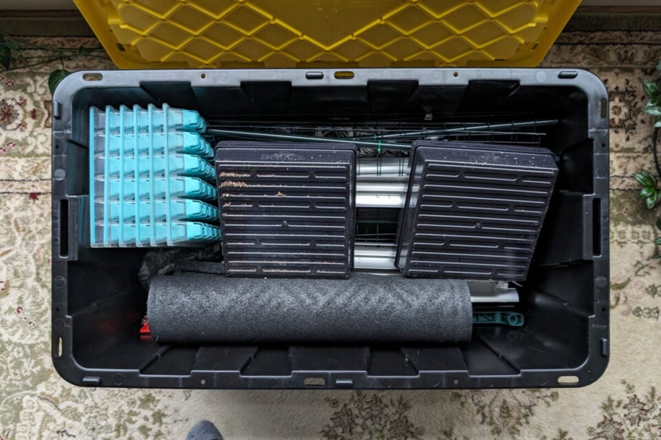 My Indoor Seed Starting Set Up A Brilliant Hack