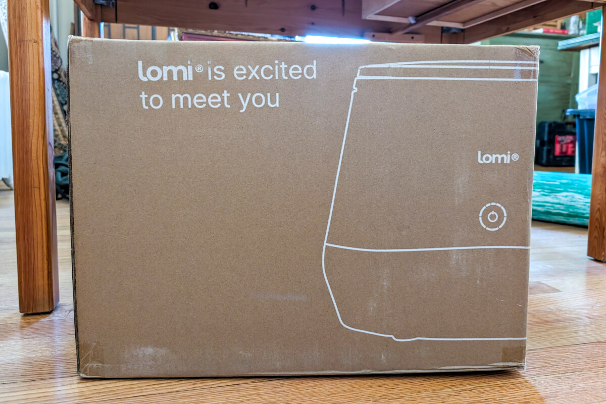 Boxed Lomi composter