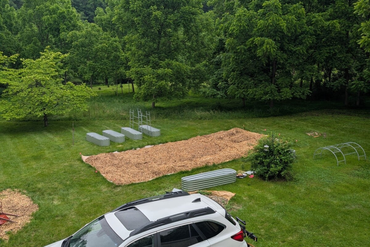 Building a garden in my backyard