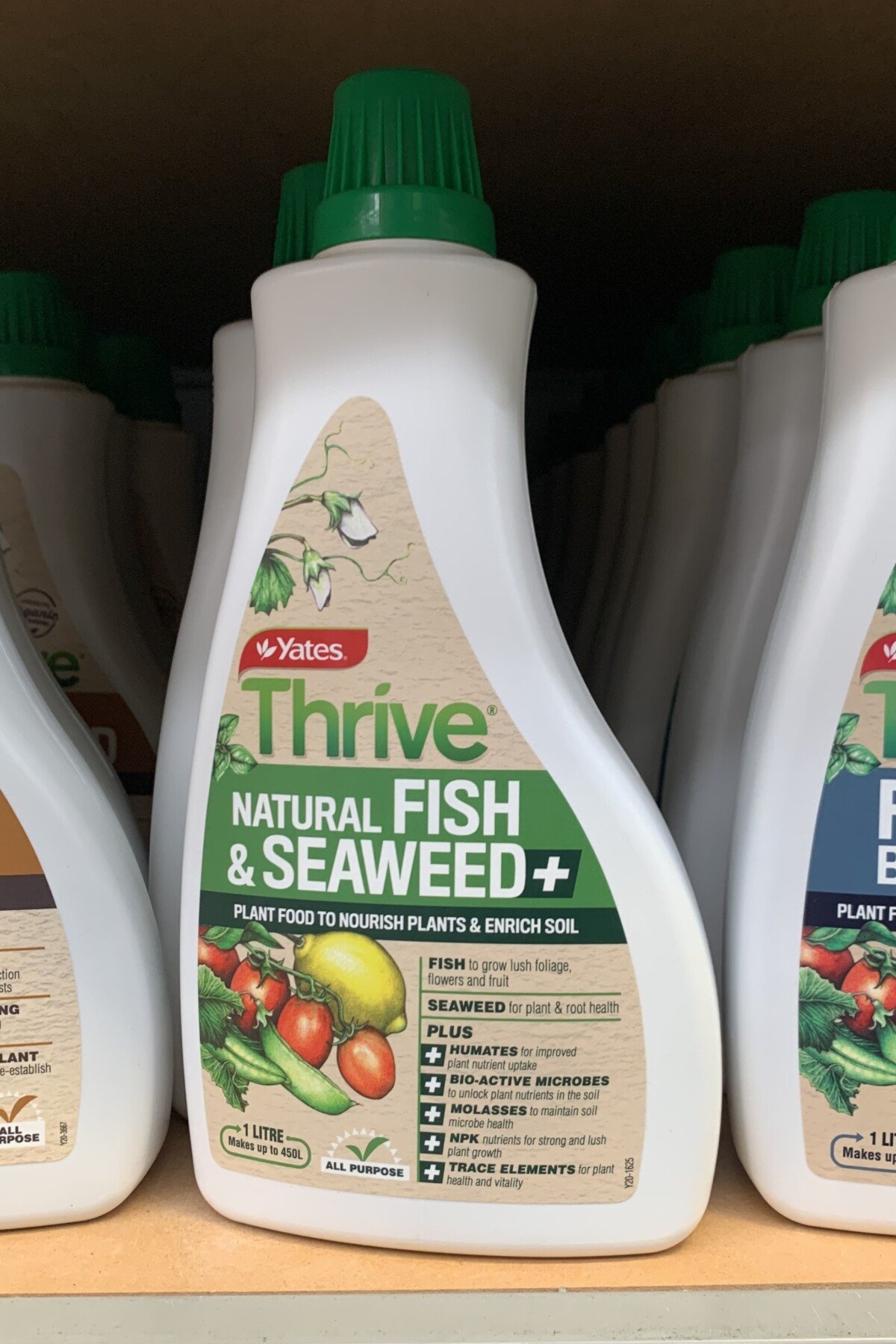 A bottle of seaweed fertilizer A bottle of seaweed fertilizer