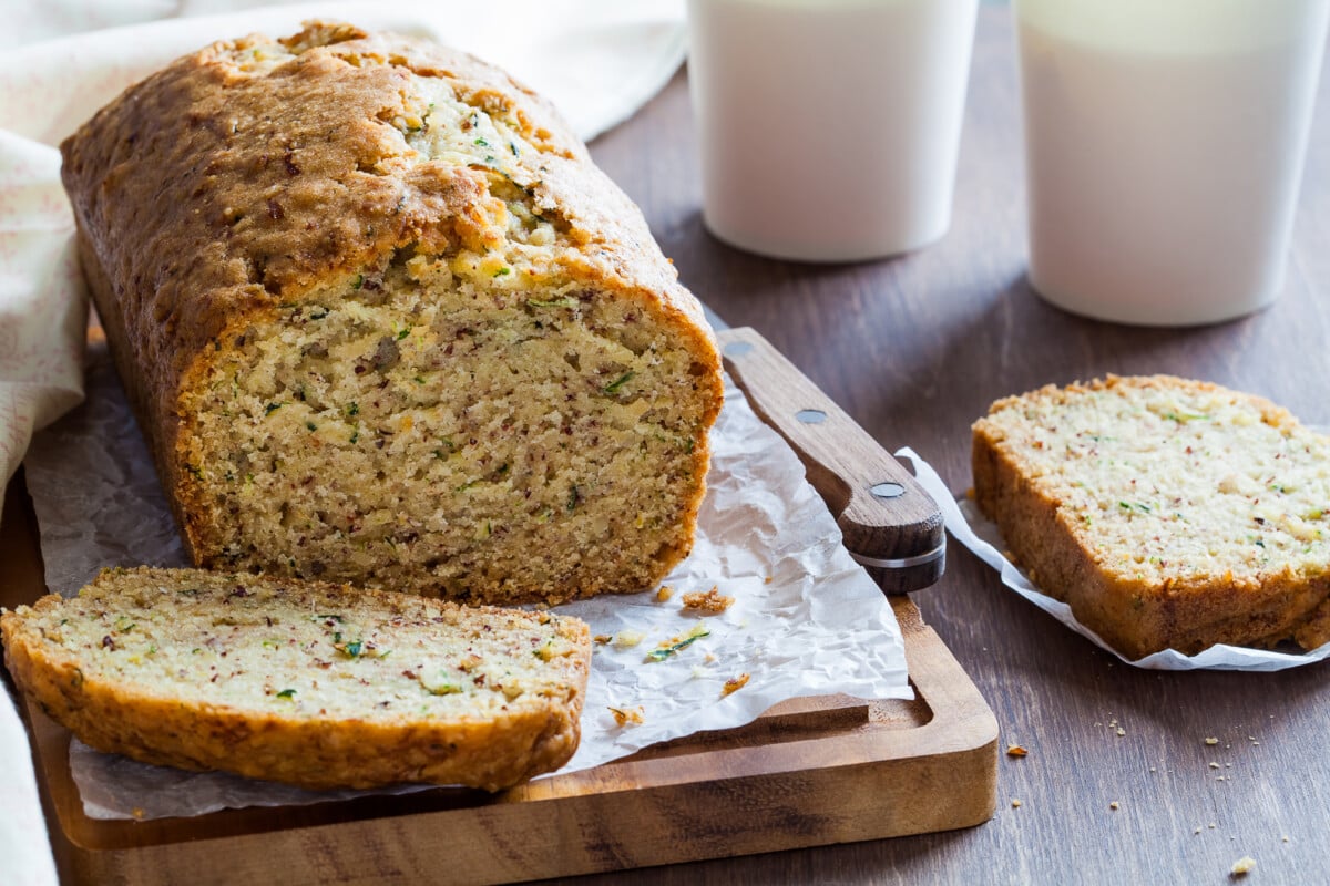 Green tomato bread
