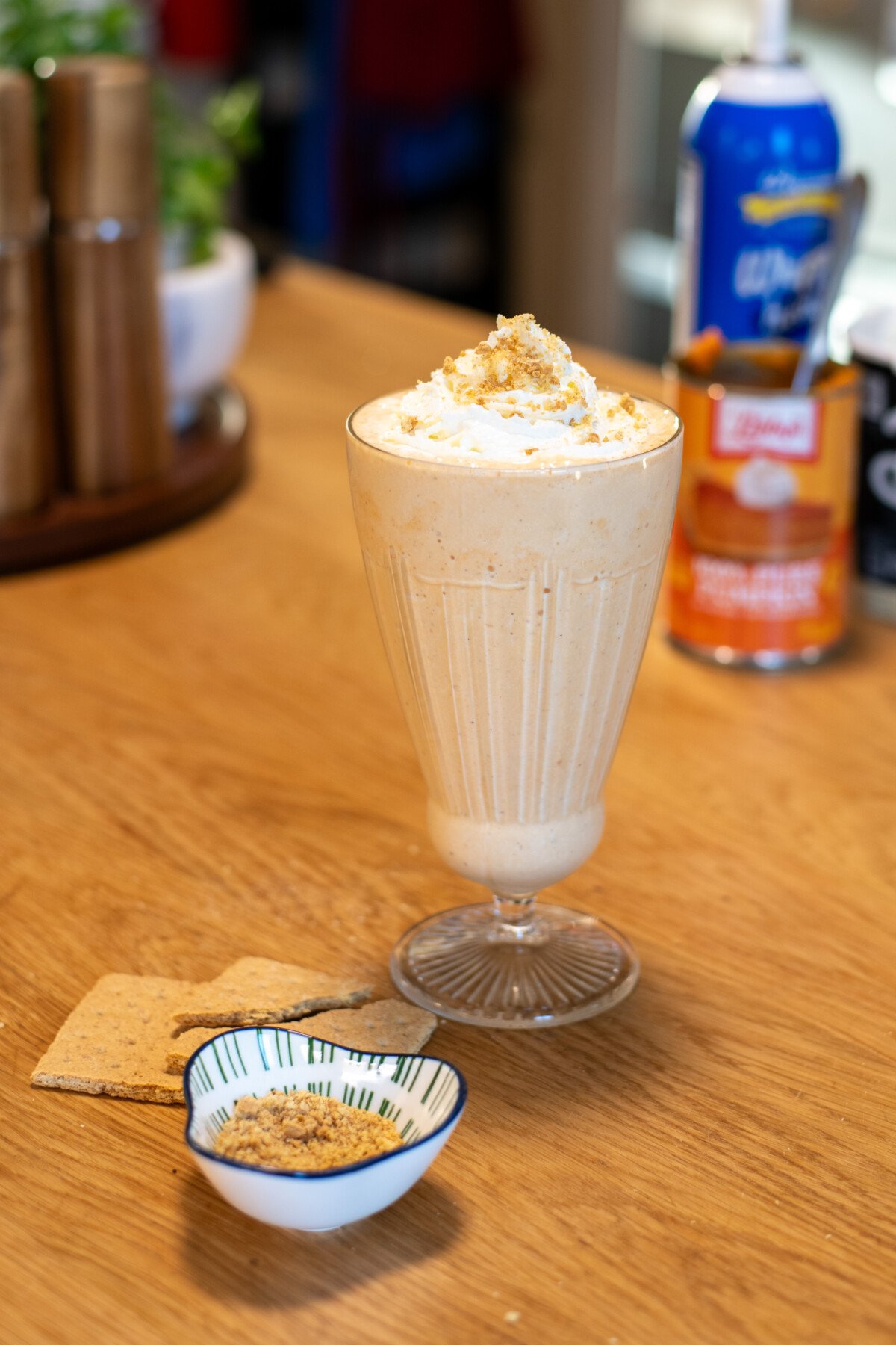 Pumpkin pie milkshake