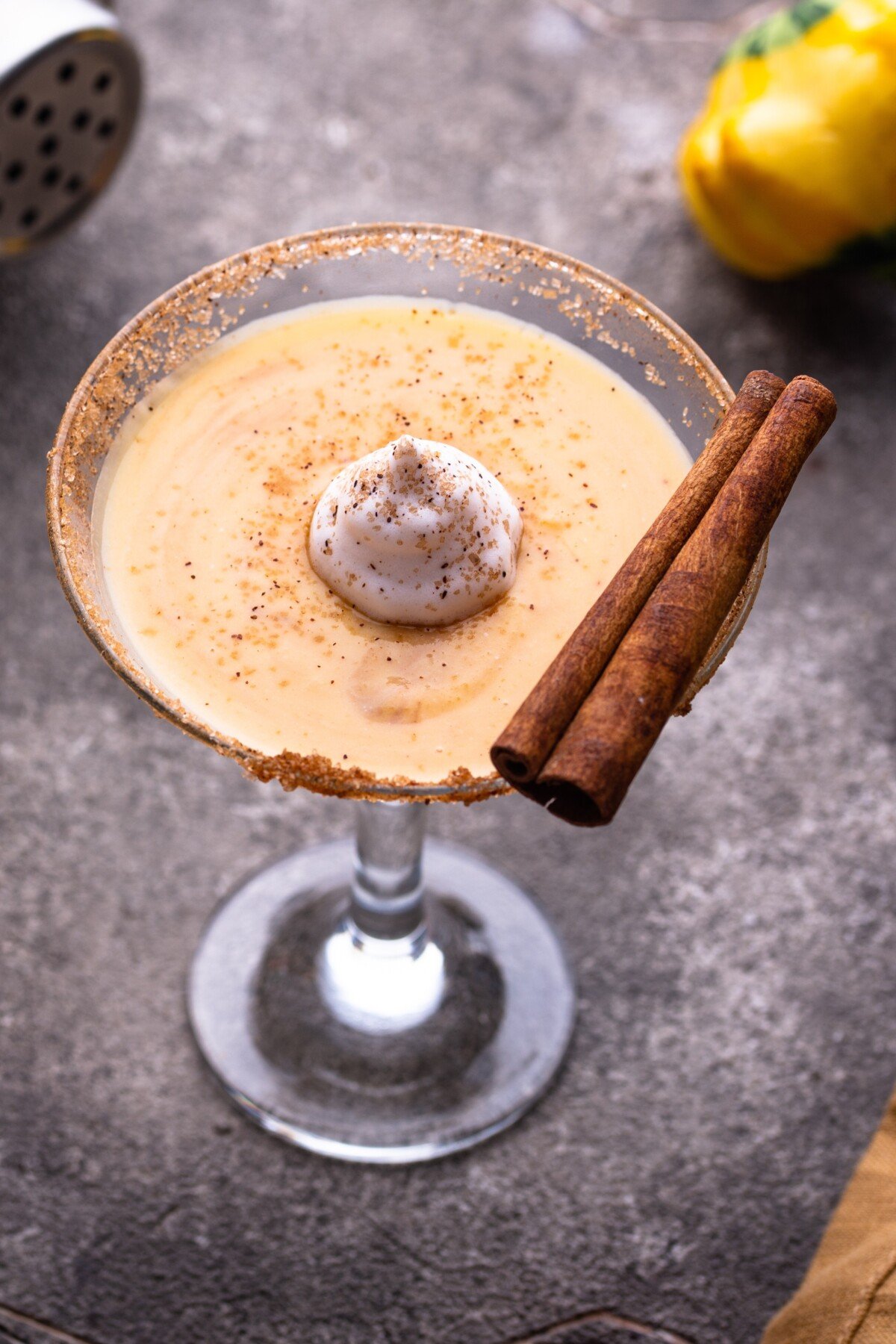 Pumpkin pie martini