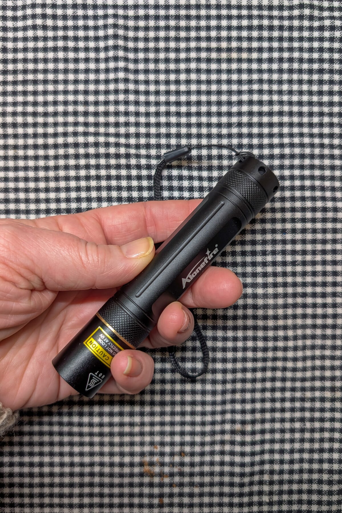 UV flashlight