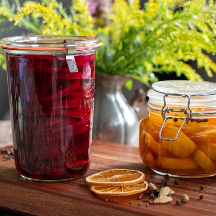 Spiced Quick Pickled Beets